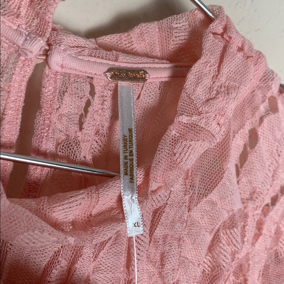 Free People Amour Top Pink Size XL - Picture 6 of 7
